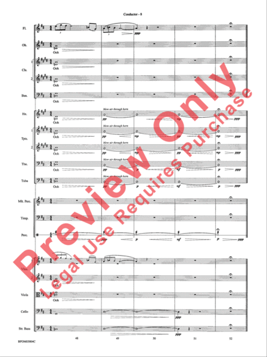 In the Fading Light of Autumn Full Orchestra scores gallery preview page 11