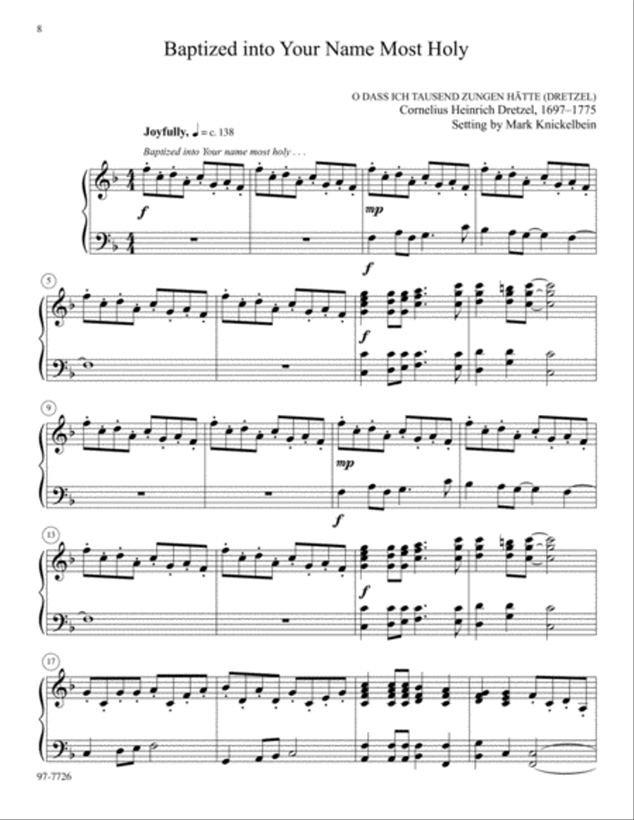 Sacramental Celebrations for Piano Piano Solo scores gallery preview page 3