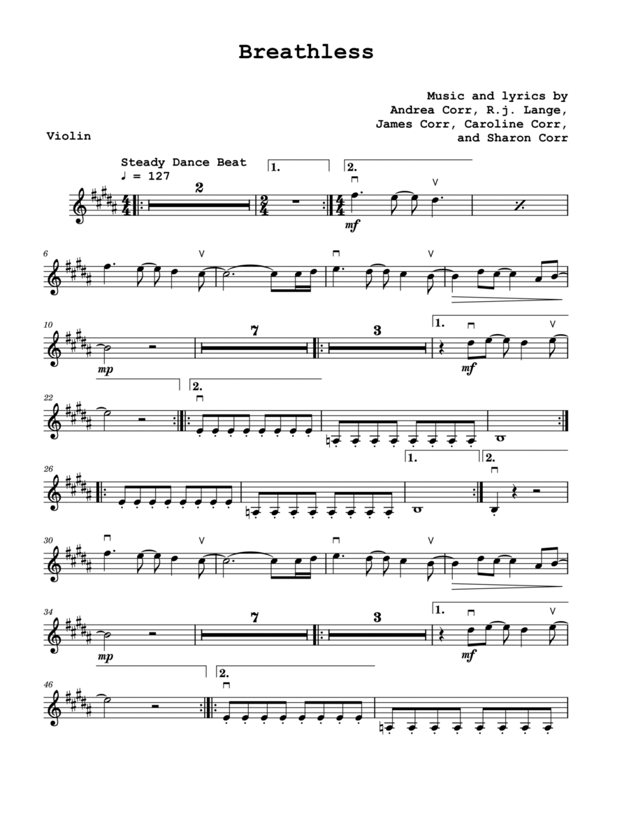 Breathless full lyrics outlet