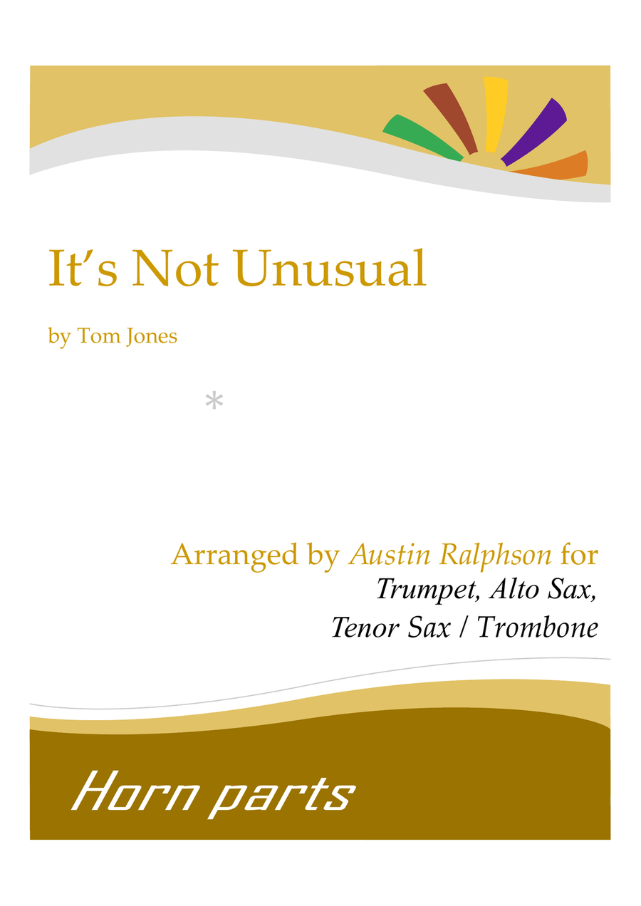 It's Not Unusual Tenor Saxophone scores gallery preview page 1