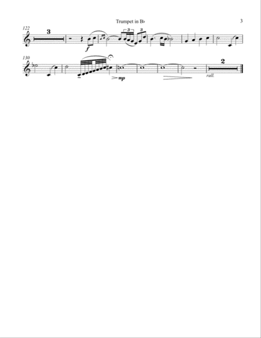 Dream Glider Trumpet Solo scores gallery preview page 3