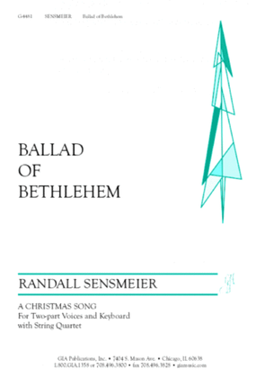 Ballad of Bethlehem - Instrument edition