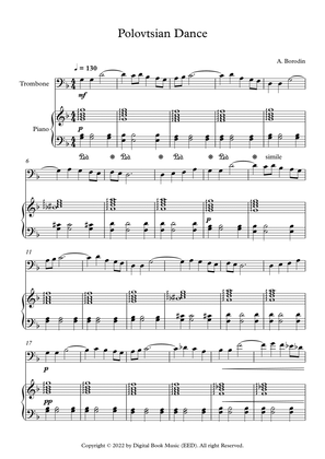 Polovtsian Dance - Alexander Borodin (Trombone + Piano)