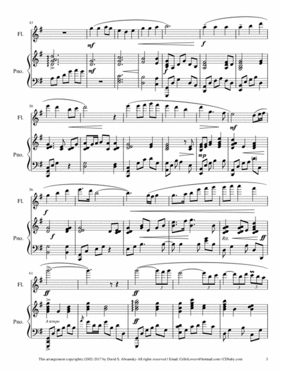 Be Thou My Vision (arr. for flute and piano) image number null