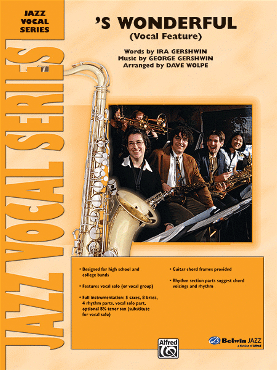 'S Wonderful Jazz Ensemble scores gallery preview page 1