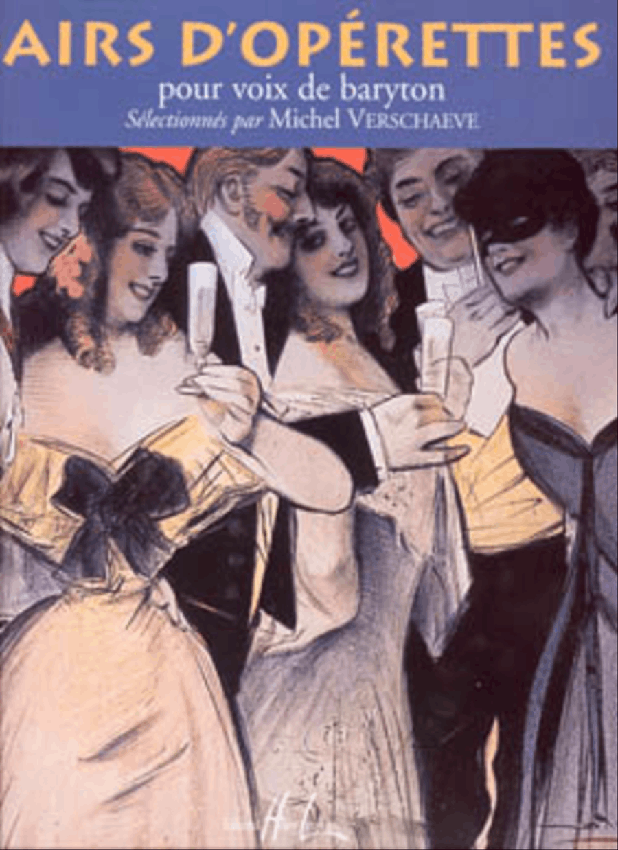 Airs D'Operettes Baritone Voice scores gallery preview page 1