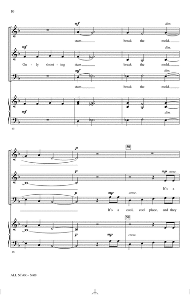 All Star (As an English Madrigal) (arr. Nathan Howe)
