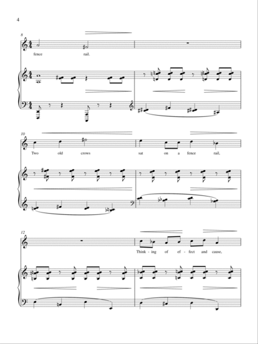 Two Old Crows Two Old Crows Soprano Voice scores gallery preview page 4
