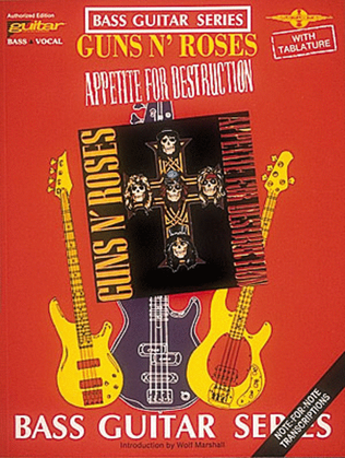 Book cover for Guns N' Roses – Appetite for Destruction