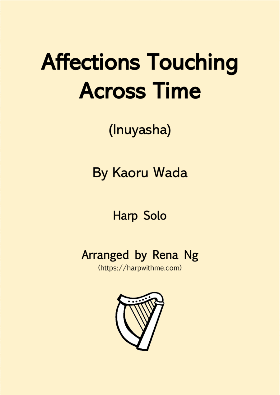 Inuyasha Ost Celtic Harp scores gallery preview page 1