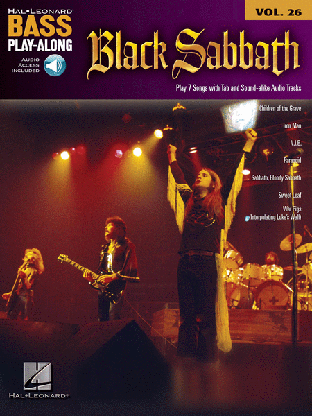 Black Sabbath (Bass Play-Along Volume 26)