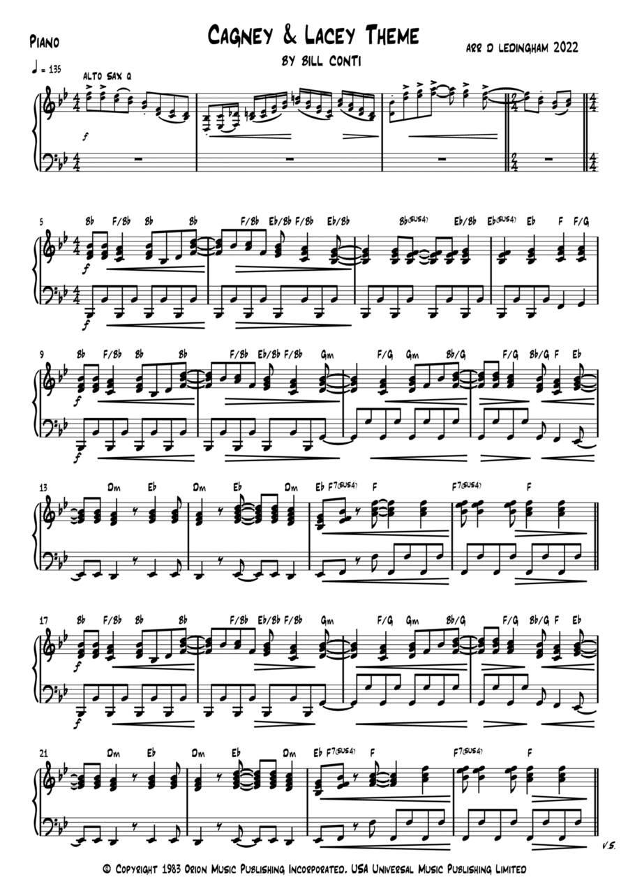 Cagney And Lacey Theme