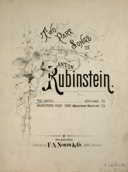 Two Part Songs by Anton Rubinstein. The Angel (Der Engel)
