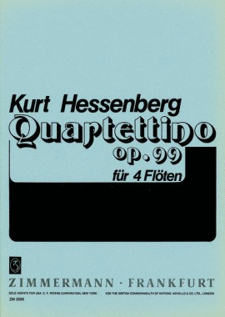 Quartettino Op. 99