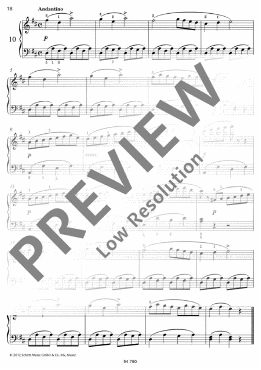 Elementary Studies Piano Method scores gallery preview page 19