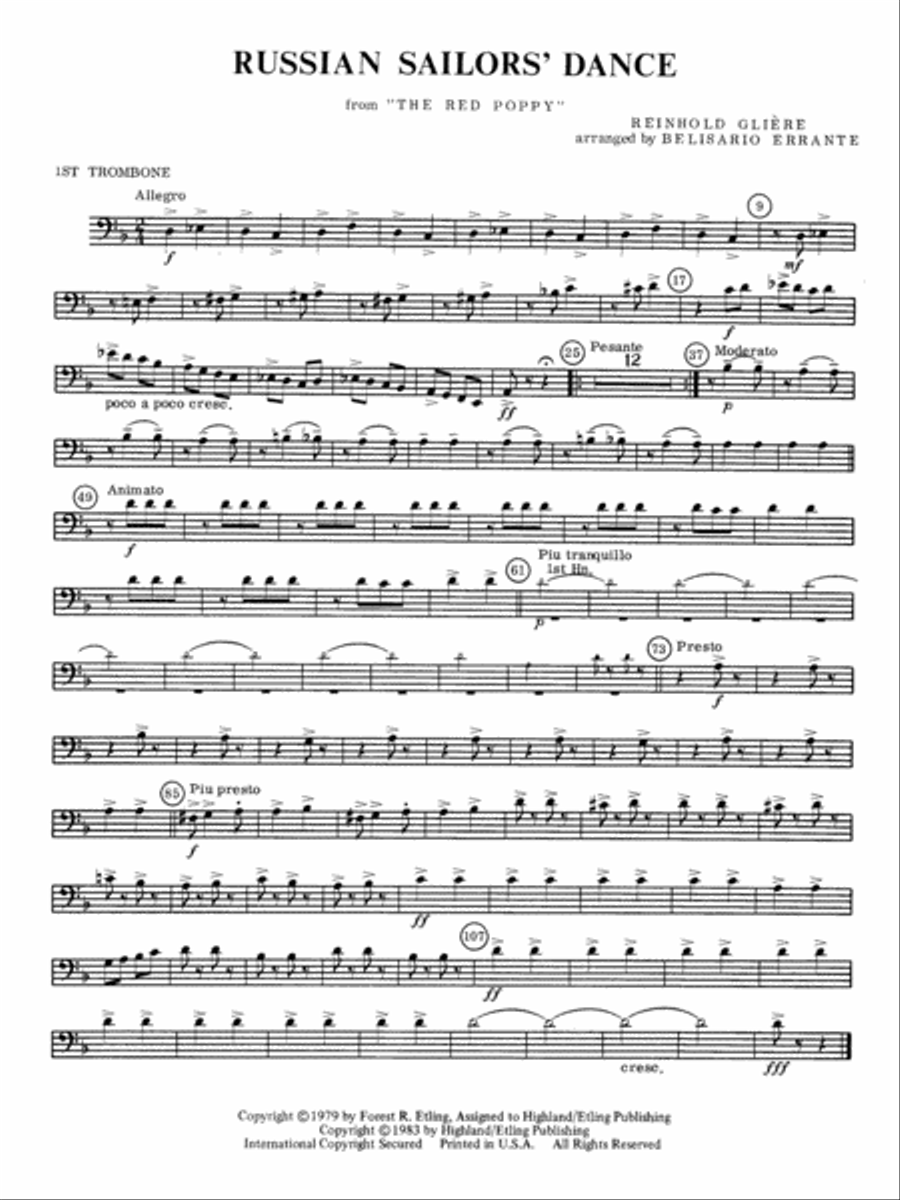 Russian trombone hot sale