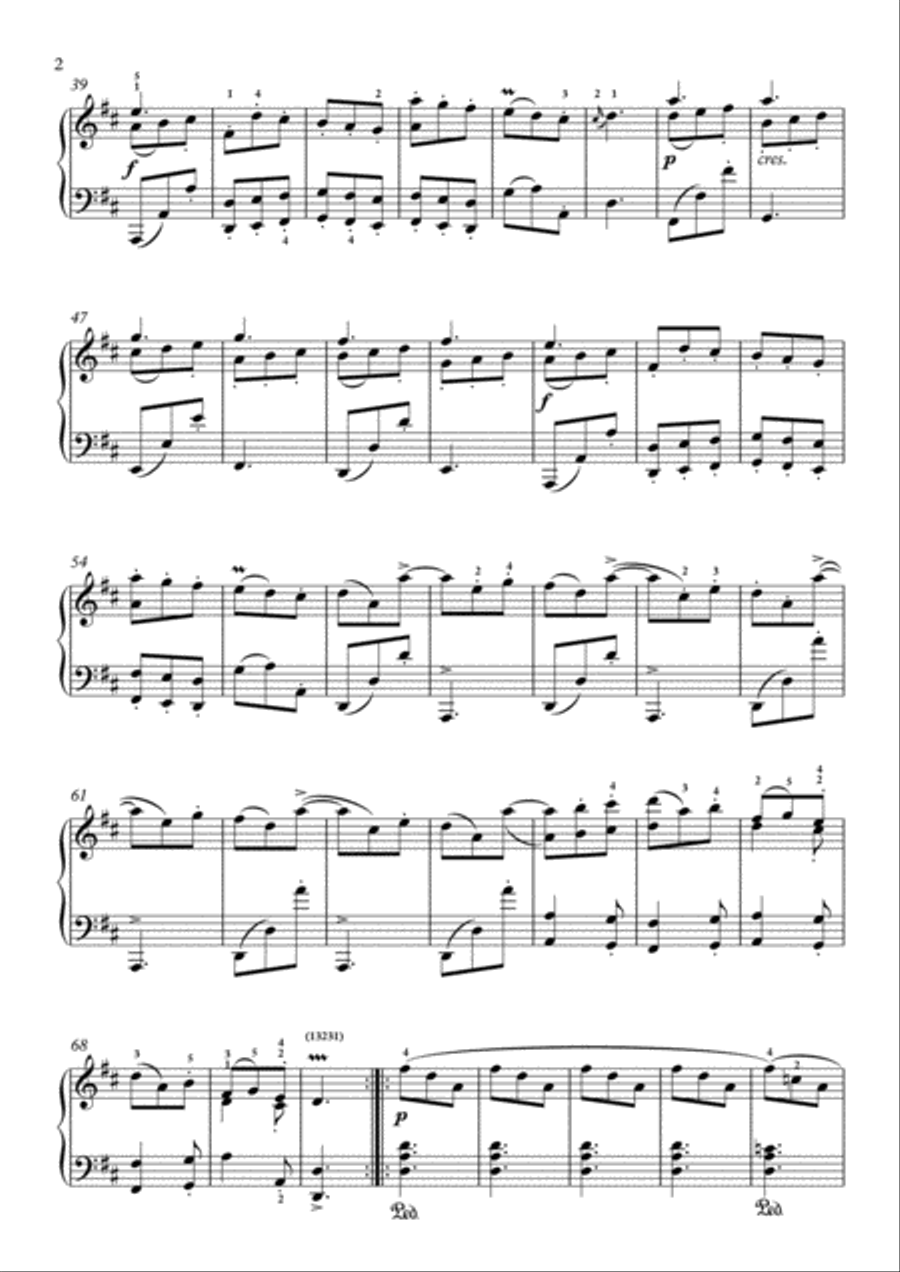 Scarlatti-Sonata in B-minor L.150 K.409(piano) Piano Solo scores gallery preview page 3