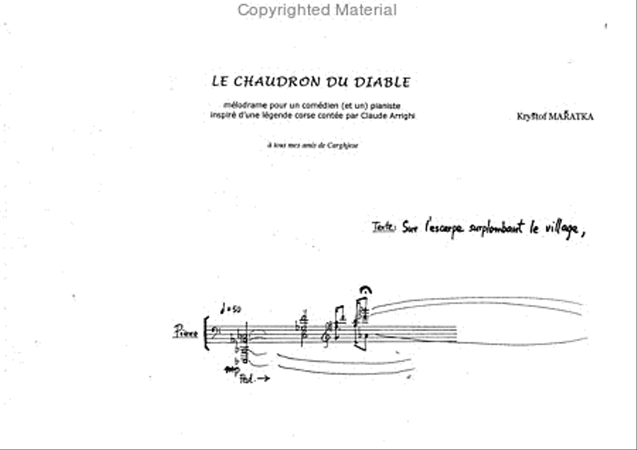 Le Chaudron du diable Piano Accompaniment scores gallery preview page 5
