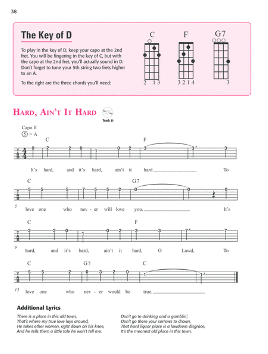 Alfred's Basic 5-String Banjo Method 5-String Banjo scores gallery preview page 9