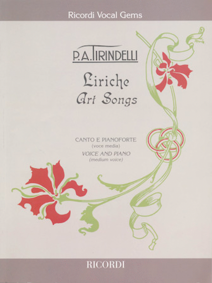 Liriche (Art Songs) Voice Solo - Sheet Music