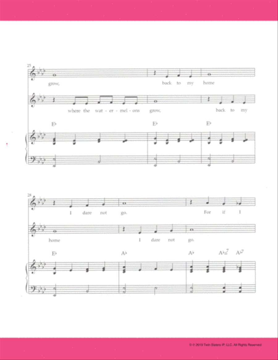 Down by the Bay Voice scores gallery preview page 5