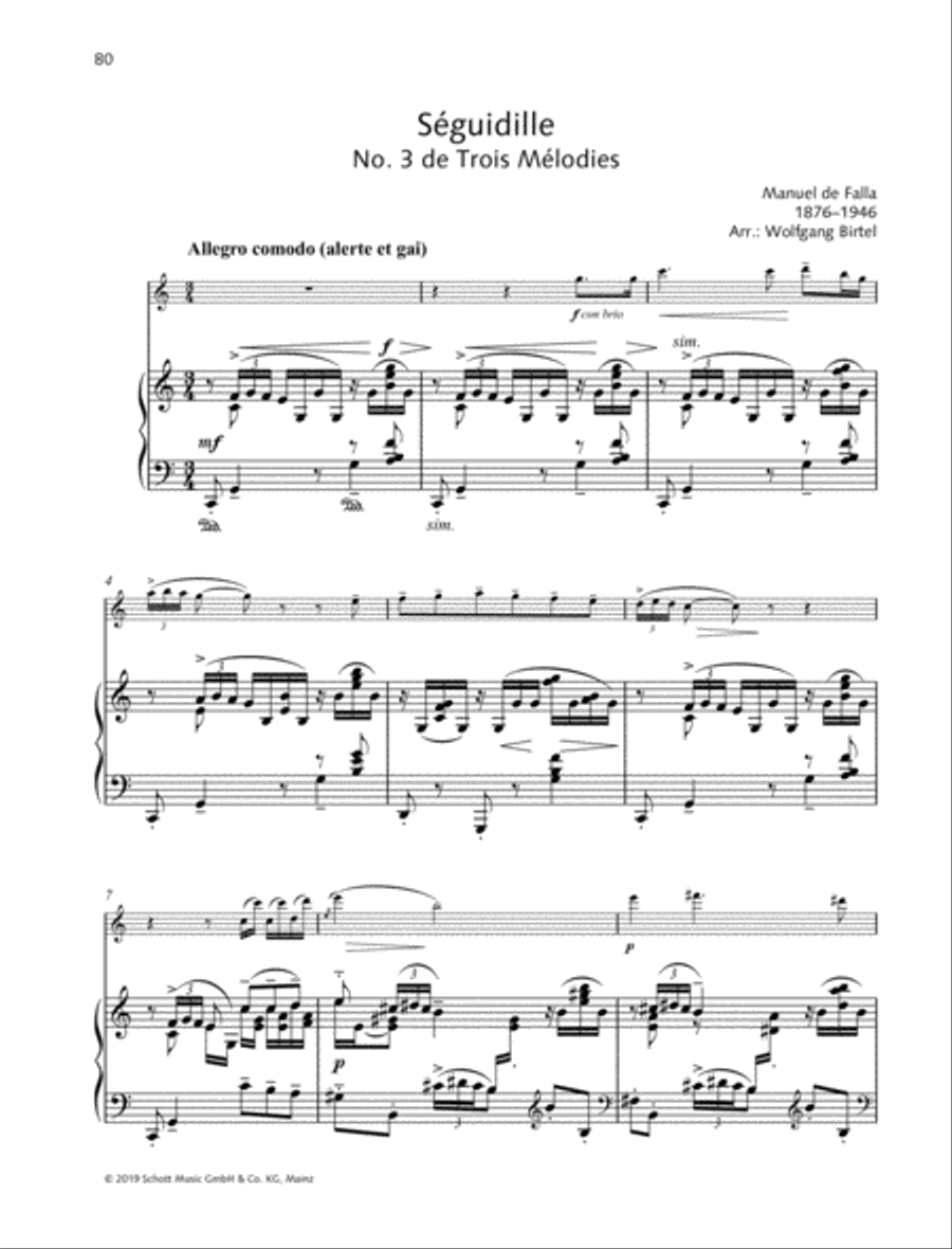 Séguidille Séguidille Violin Solo scores gallery preview page 2