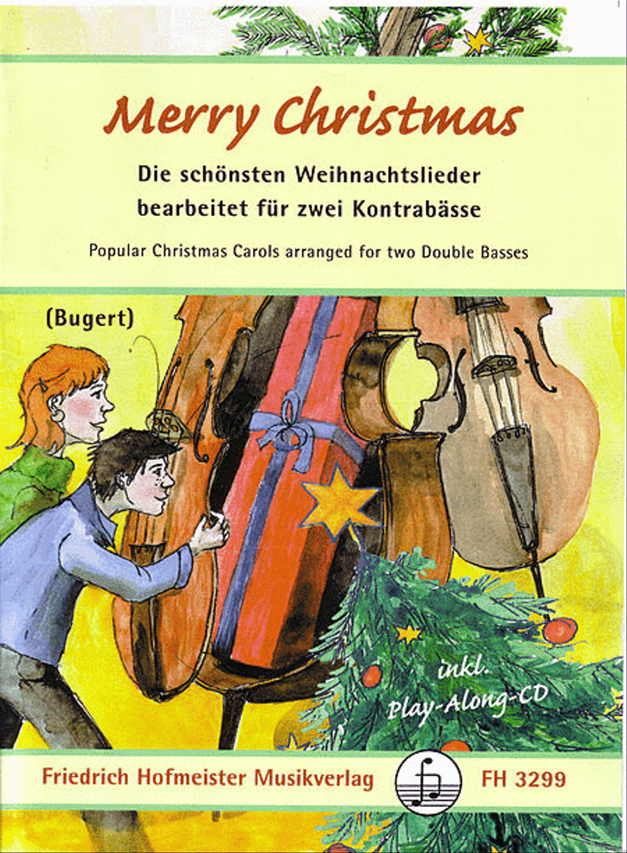 Merry Christmas Double Bass scores gallery preview page 1