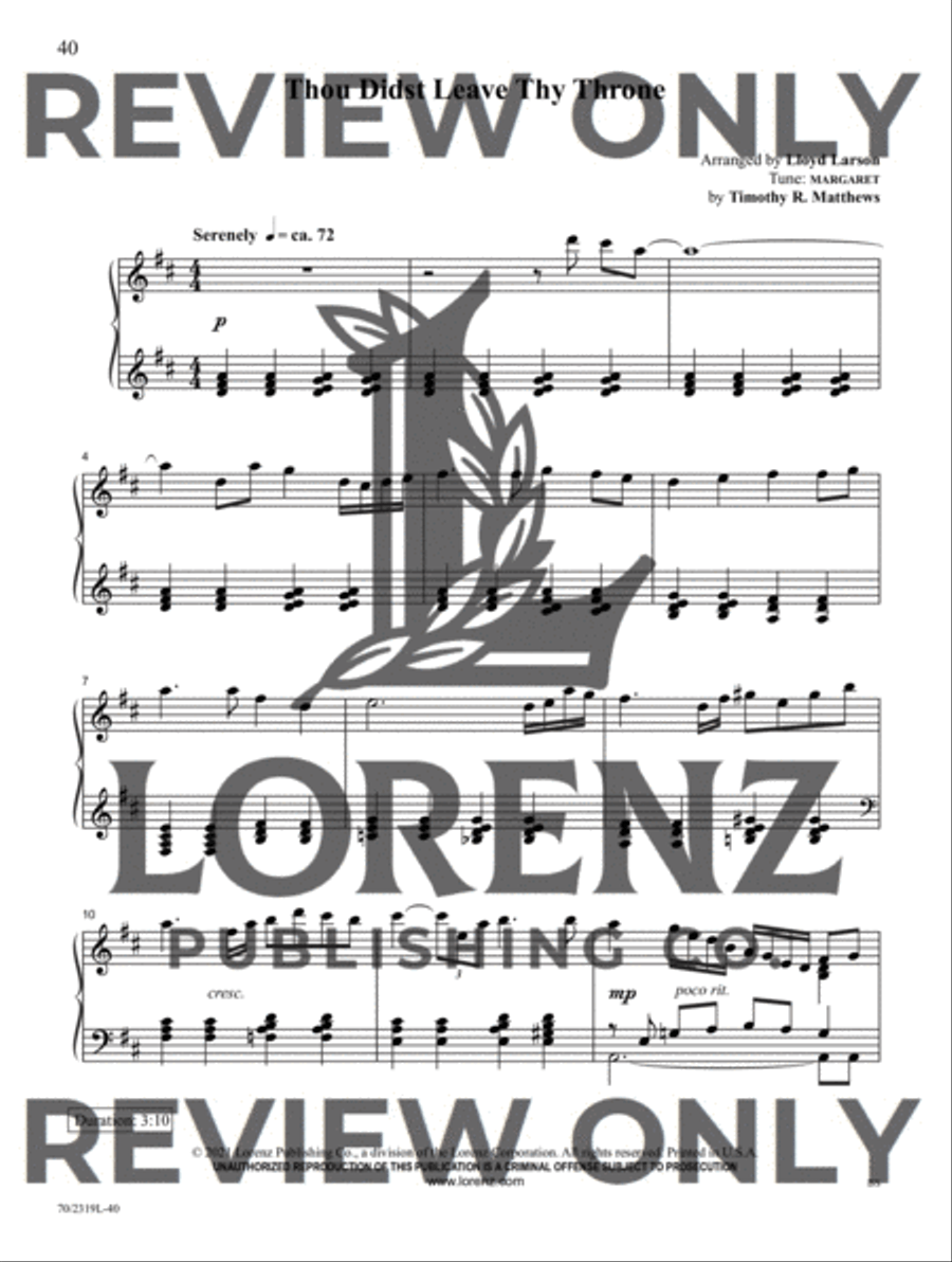Rejoice, the King Is Born! Piano Solo scores gallery preview page 15