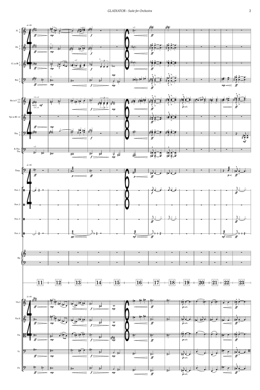Suite Full Orchestra scores gallery preview page 5