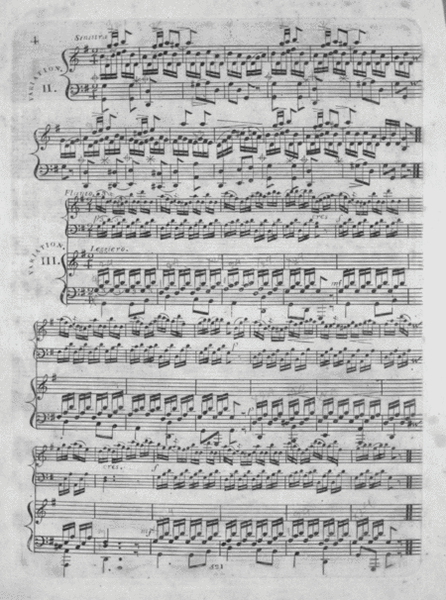 Pleyel's Celebrated Andante with Eleven Variations for the Piano Forte, with an Accompaniment for the German Flute