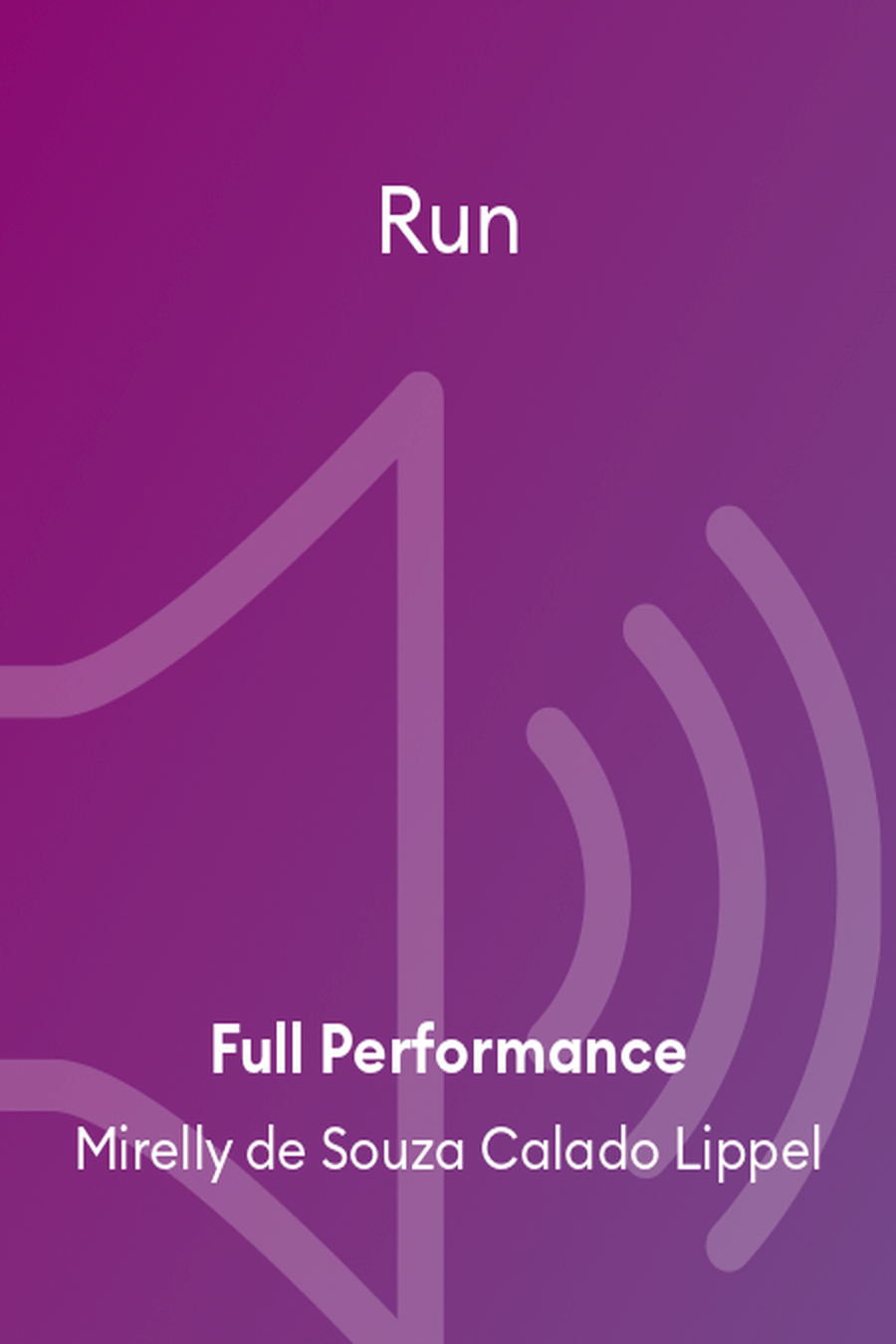 Run Run Organ Solo scores gallery preview page 1