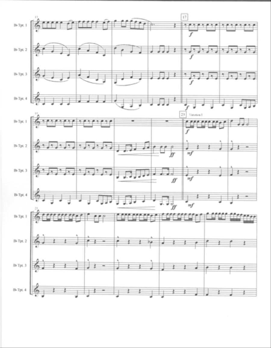 Drink it Down Drink it Down Brass Ensemble scores gallery preview page 2