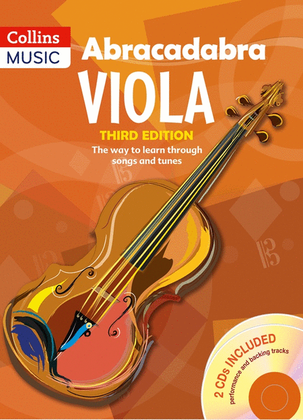 Book cover for Abracadabra Viola Book/2CD 3Rd Edition