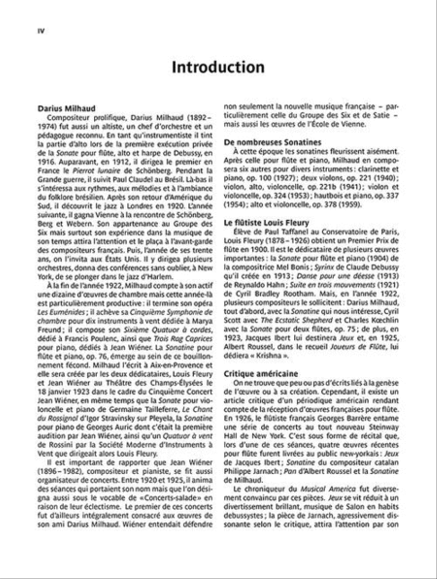 Sonatine Flute Solo scores gallery preview page 3