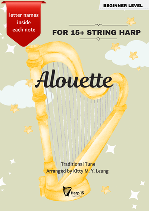 Alouette - 15 String Harp