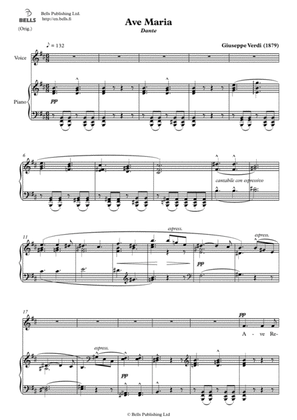 Ave Maria (1879) (Original key. B minor)