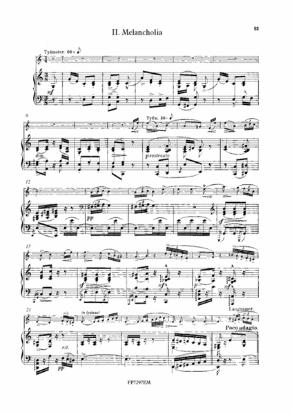 Flute Concerto (Piano Reduction)