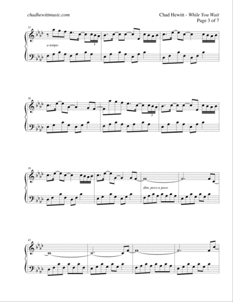 While You Wait Piano Method scores gallery preview page 3