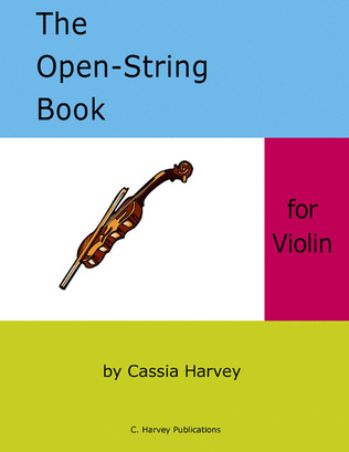 Book cover for The Open String Book for Violin
