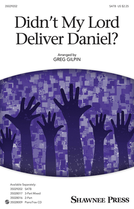 Book cover for Didn't My Lord Deliver Daniel?