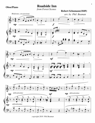 Roadside Inn - Schumann- Oboe-Piano