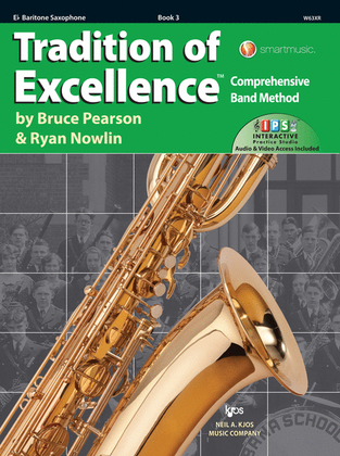 Tradition of Excellence Book 3 - Eb Baritone Saxophone