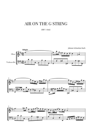 Bach: Air on the G String for Oboe and Violoncello
