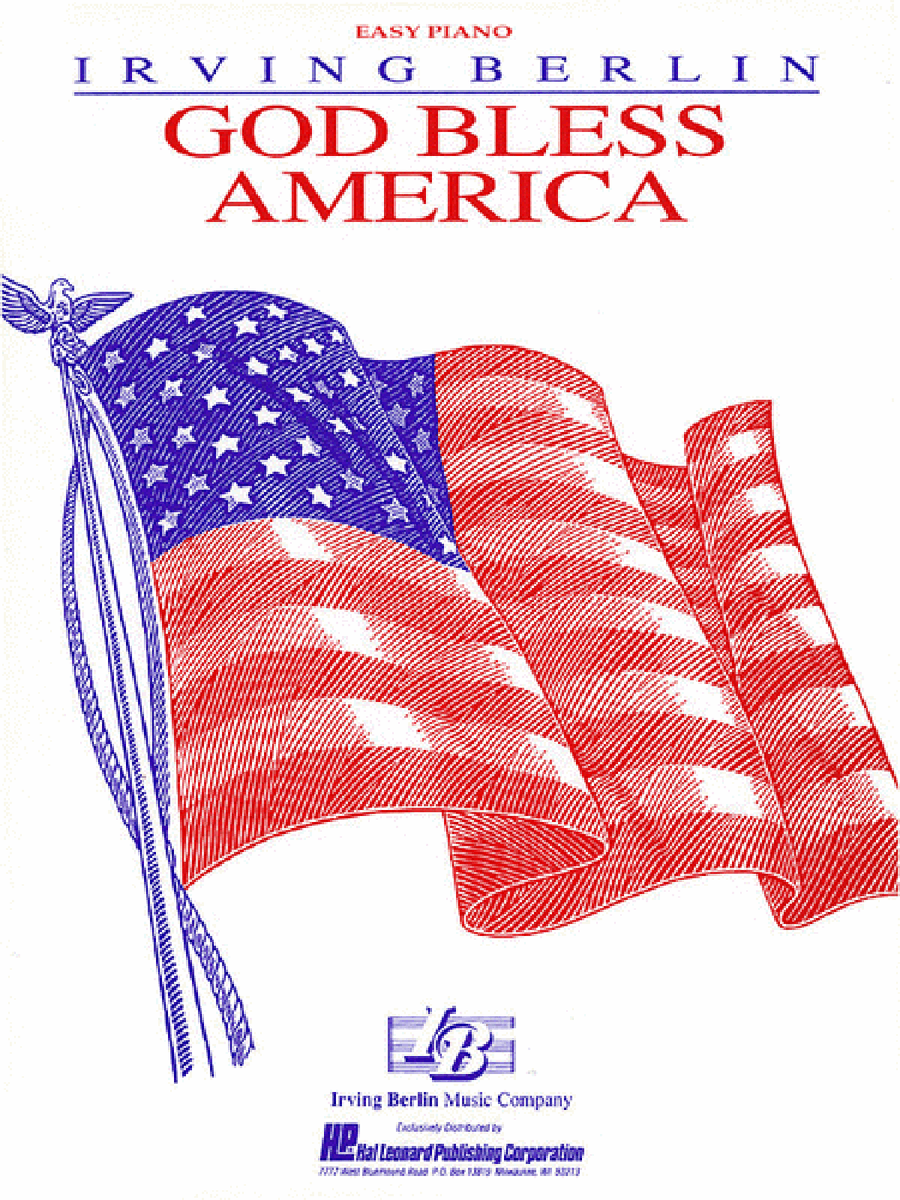 God Bless America Easy Piano scores gallery preview page 1