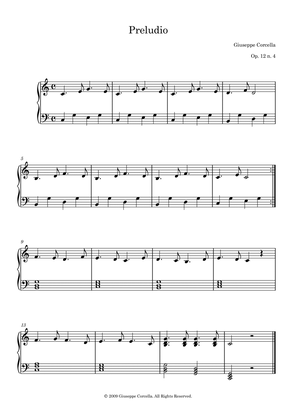 Preludio Op. 12 No. 4
