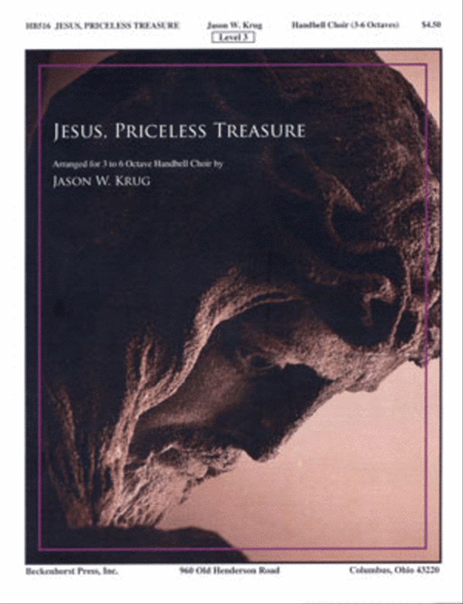 Jesus, Priceless Treasure 5-Octaves scores gallery preview page 1
