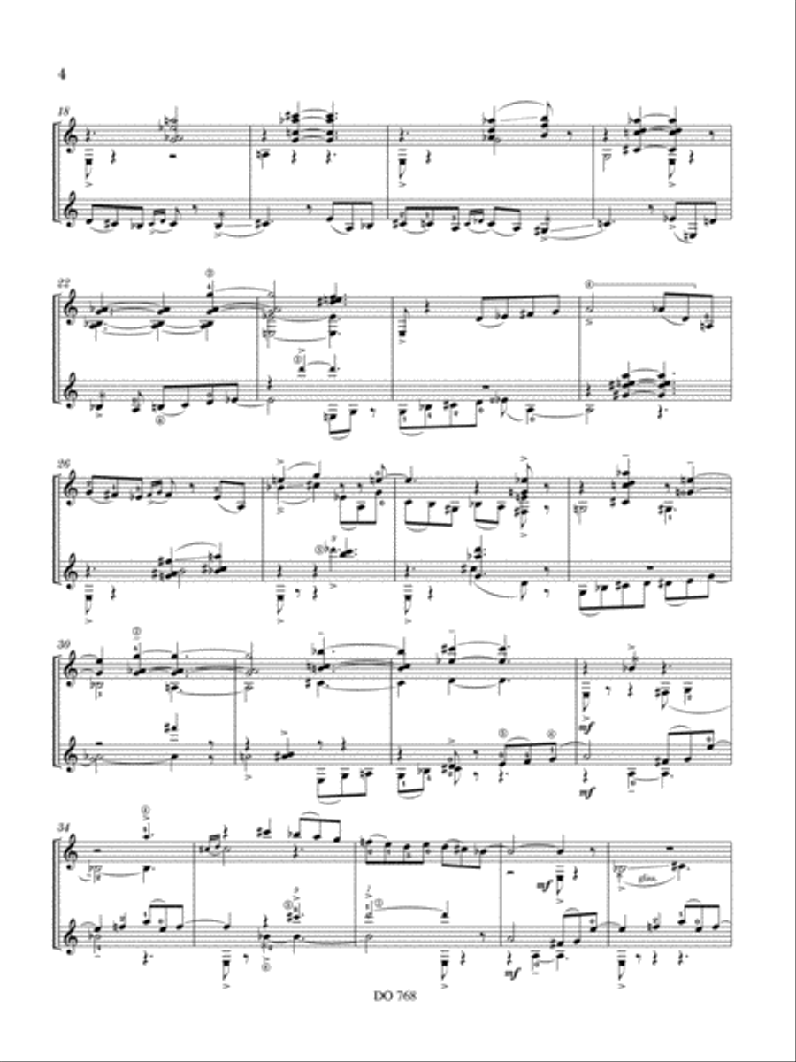 Mish Mash Classical Guitar scores gallery preview page 4