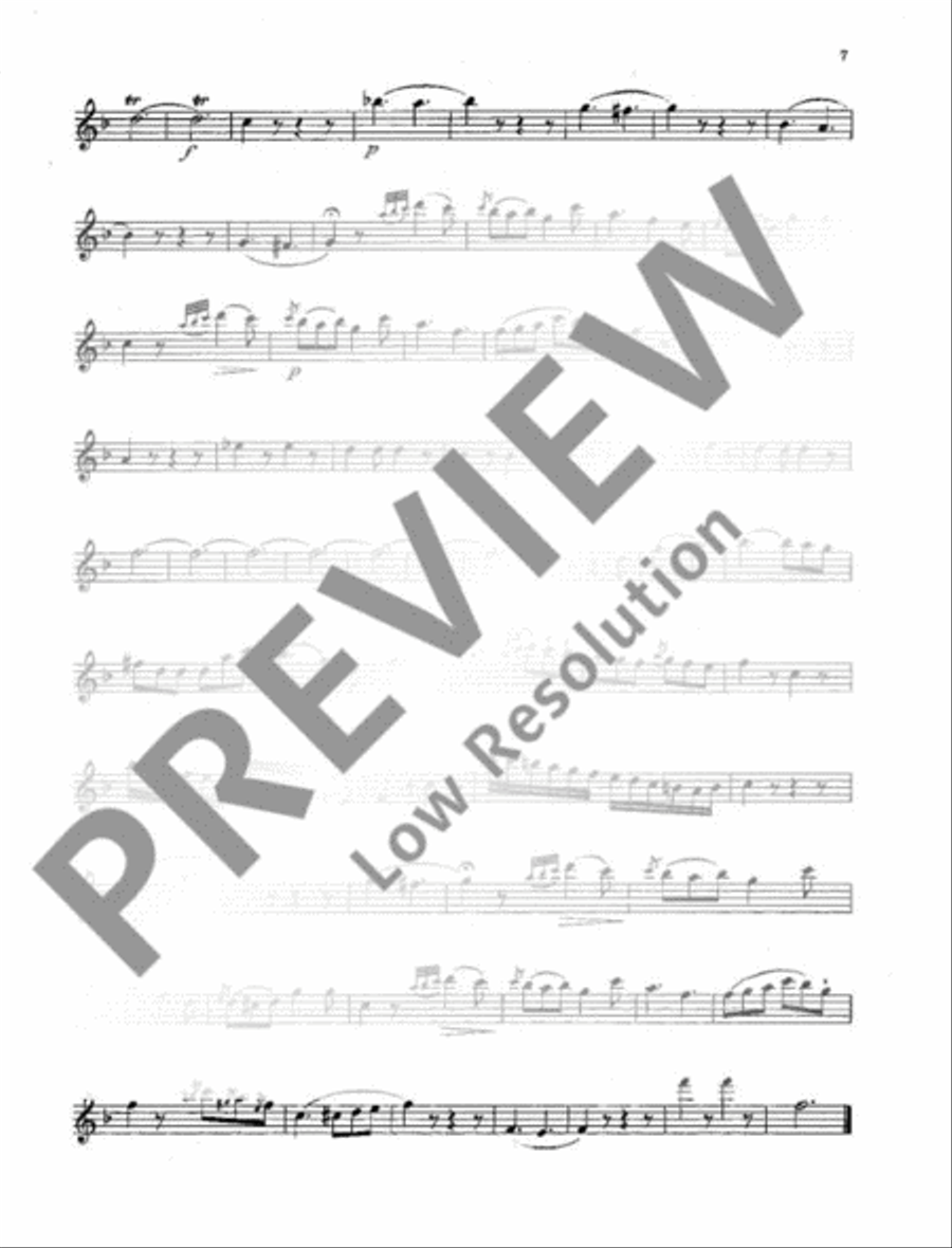 6 Quartets Bassoon scores gallery preview page 8