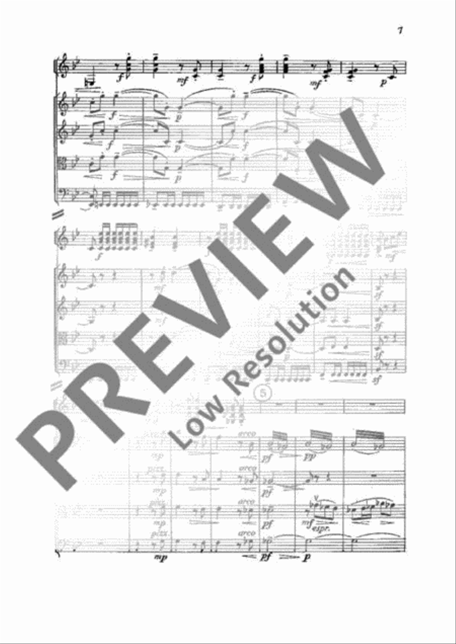 Quintet F Major Cello scores gallery preview page 10