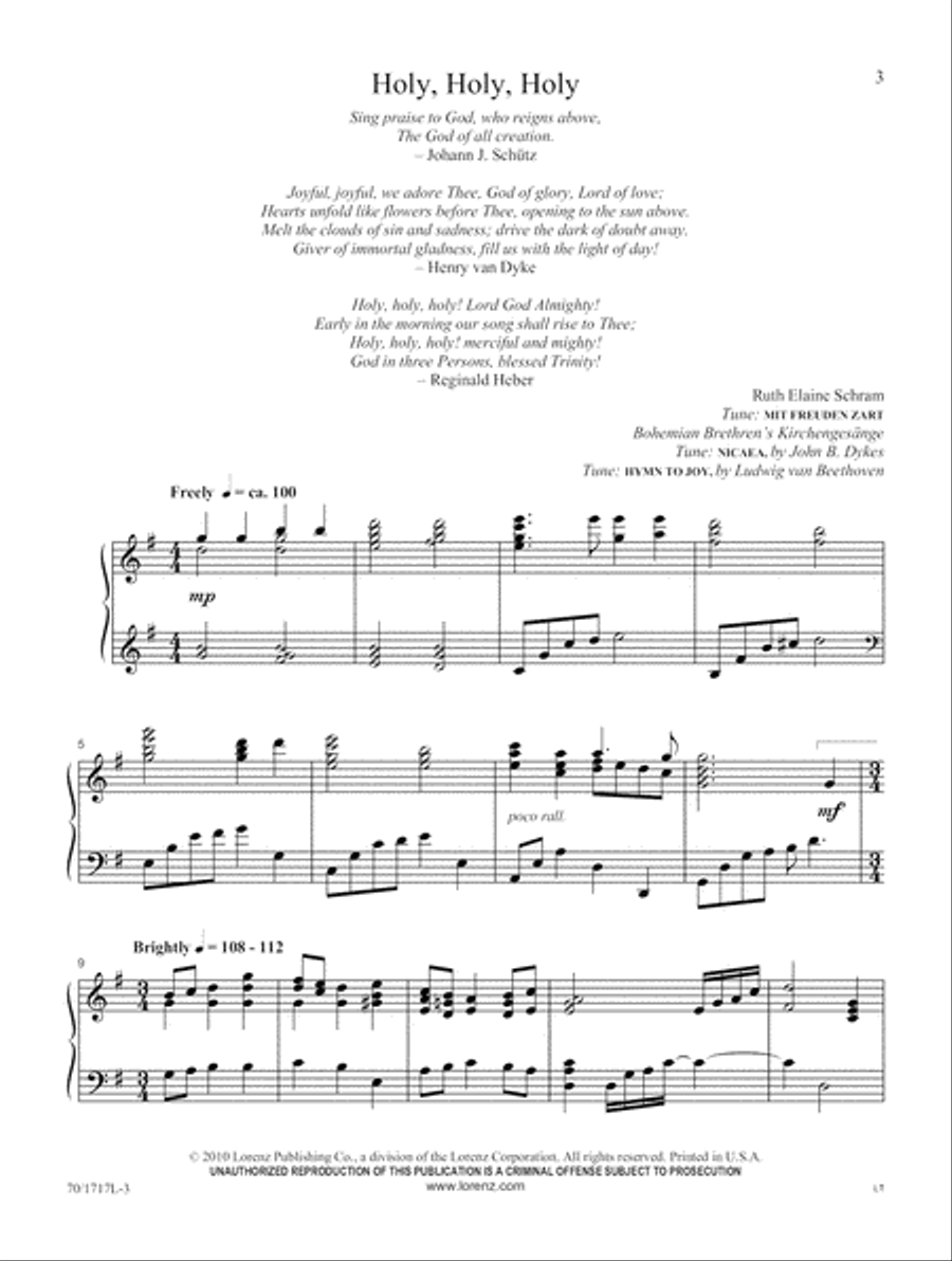 Prayludes for Summer Piano Solo scores gallery preview page 3